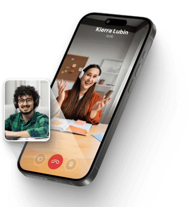 Live tutoring call preview